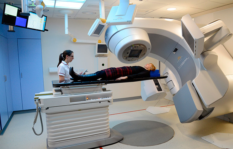 Radiation therapy for brain tumors